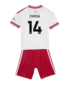 Liverpool Federico Chiesa #14 Maglia Gara Trasferta Repliche 2026-27 Bambino Maniche Corte